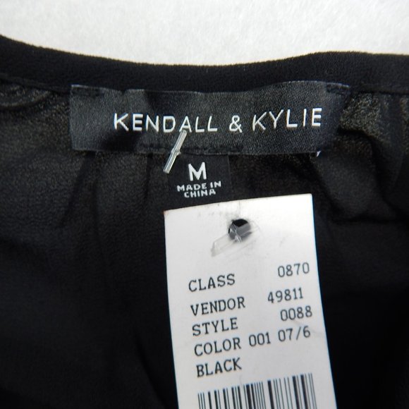 PacSun Womens Fit and Flare Mini Dress Bathing Suit Cover Up Black Size M/L - Picture 8 of 10